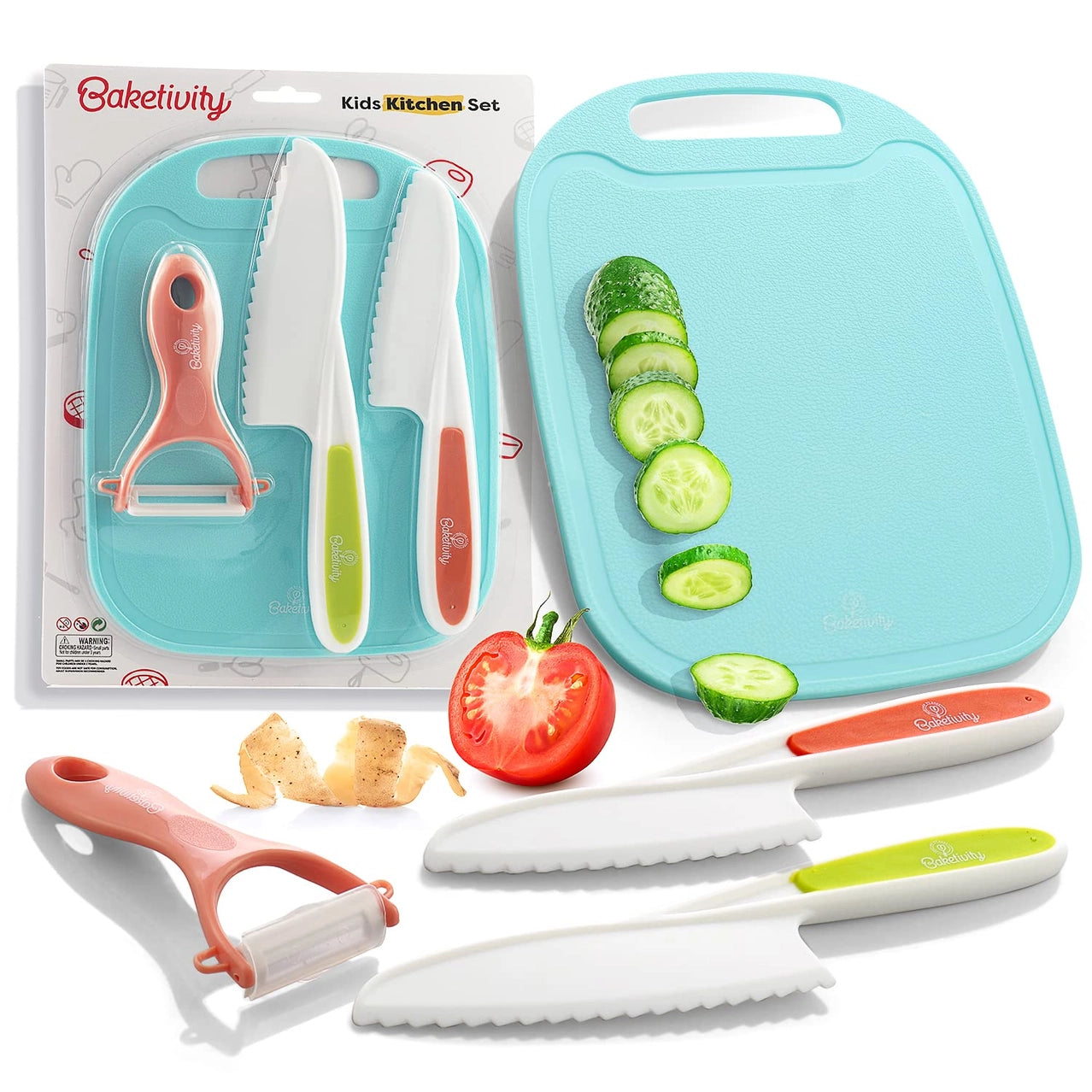 Kid Safe Knives Set For Real Cooking