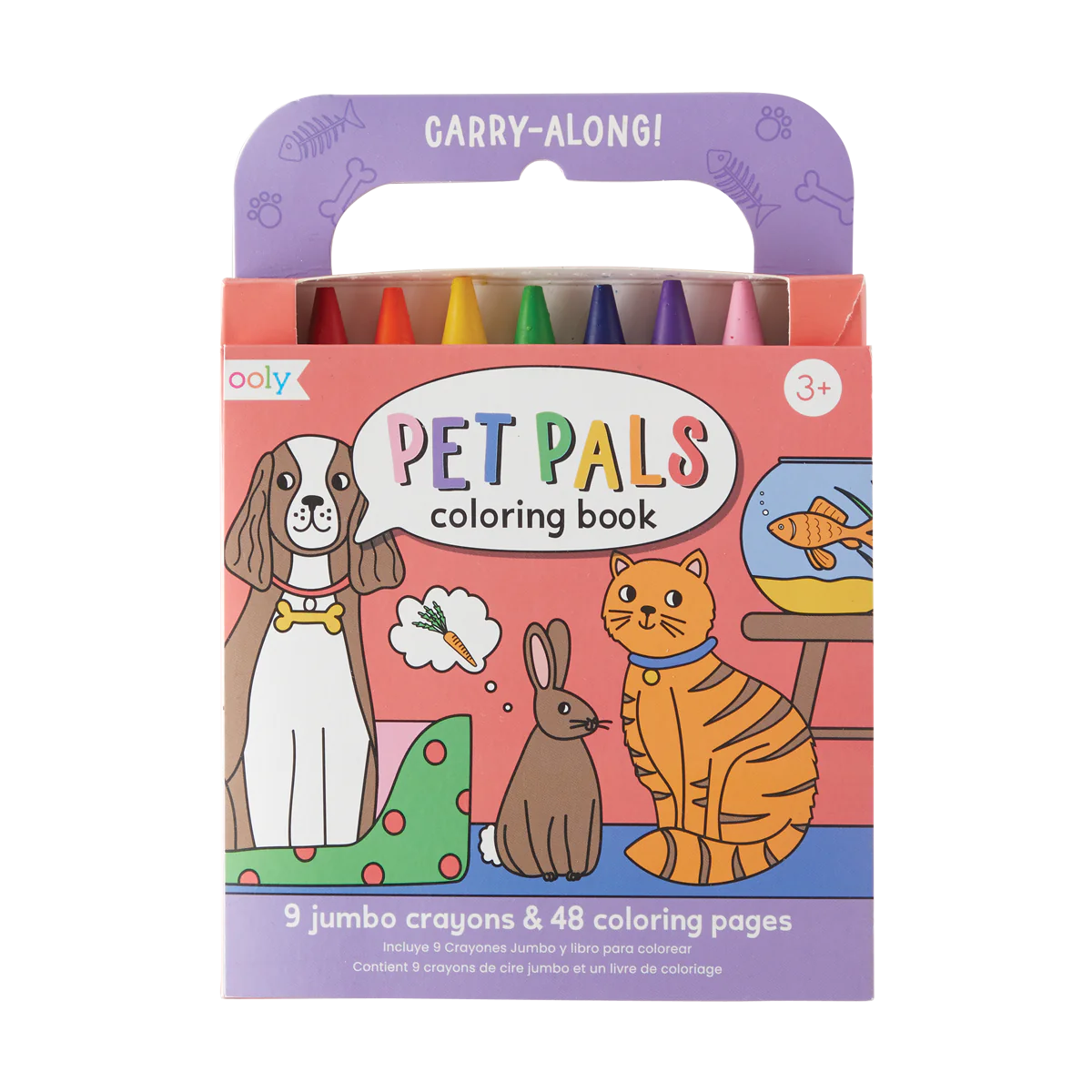 Carry Along Coloring Book Set - Pet Pals