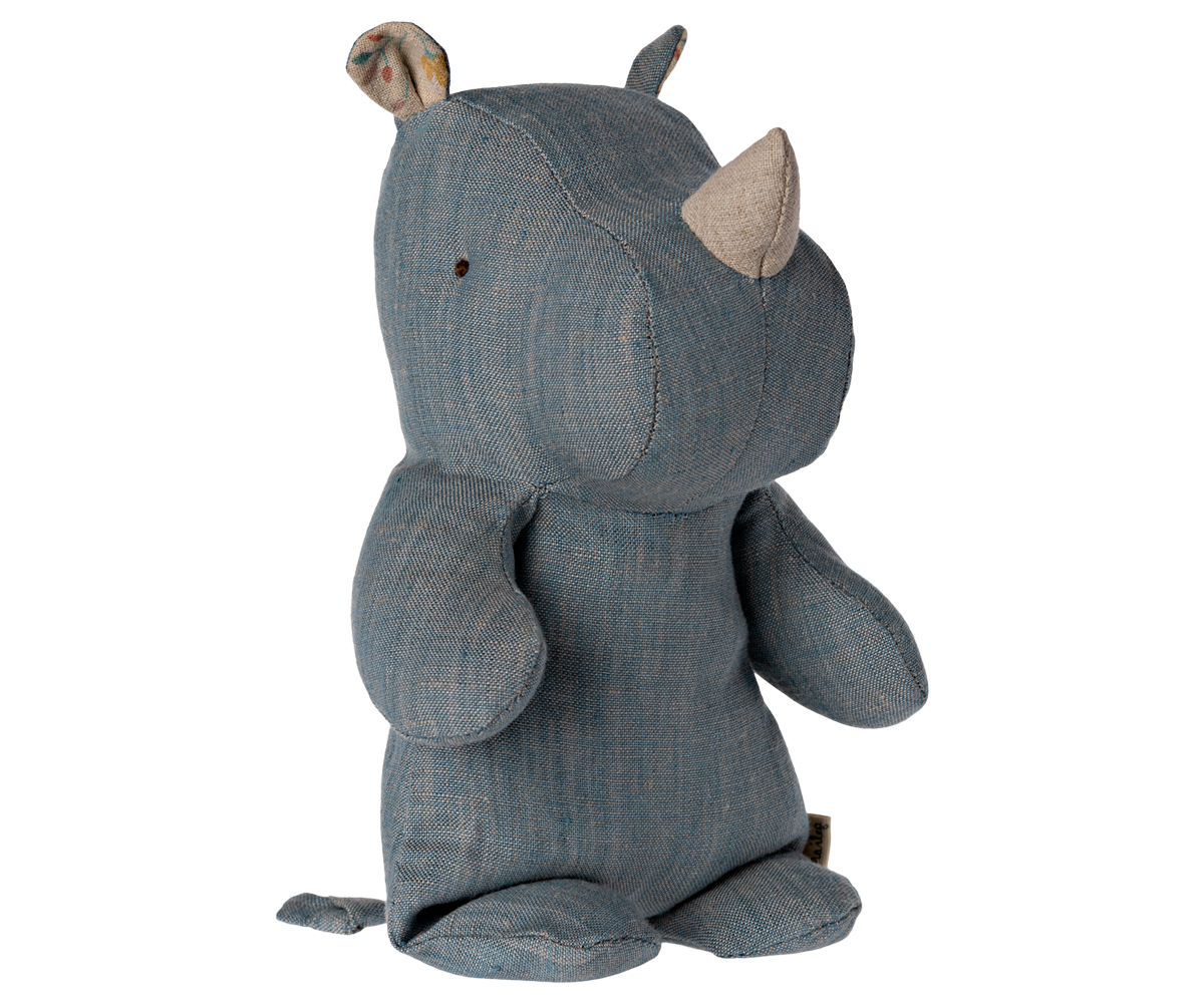 Small Rhino - Blue/Sand