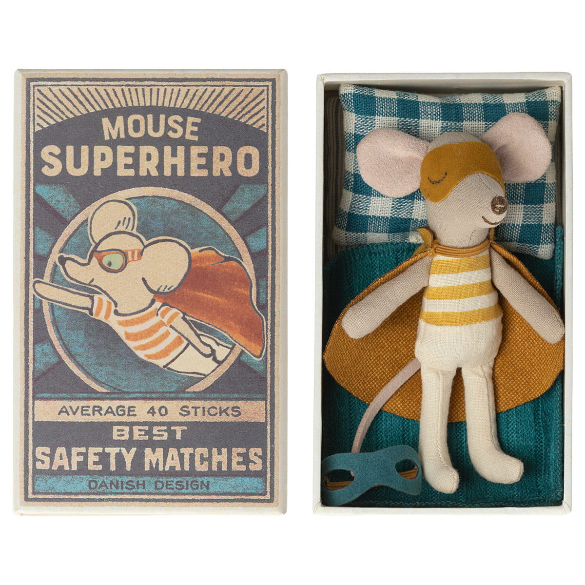 Super Hero Mouse in Box - Little Brother