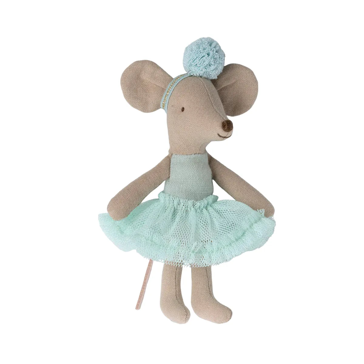 Little Sister Ballerina Mouse - Light mint