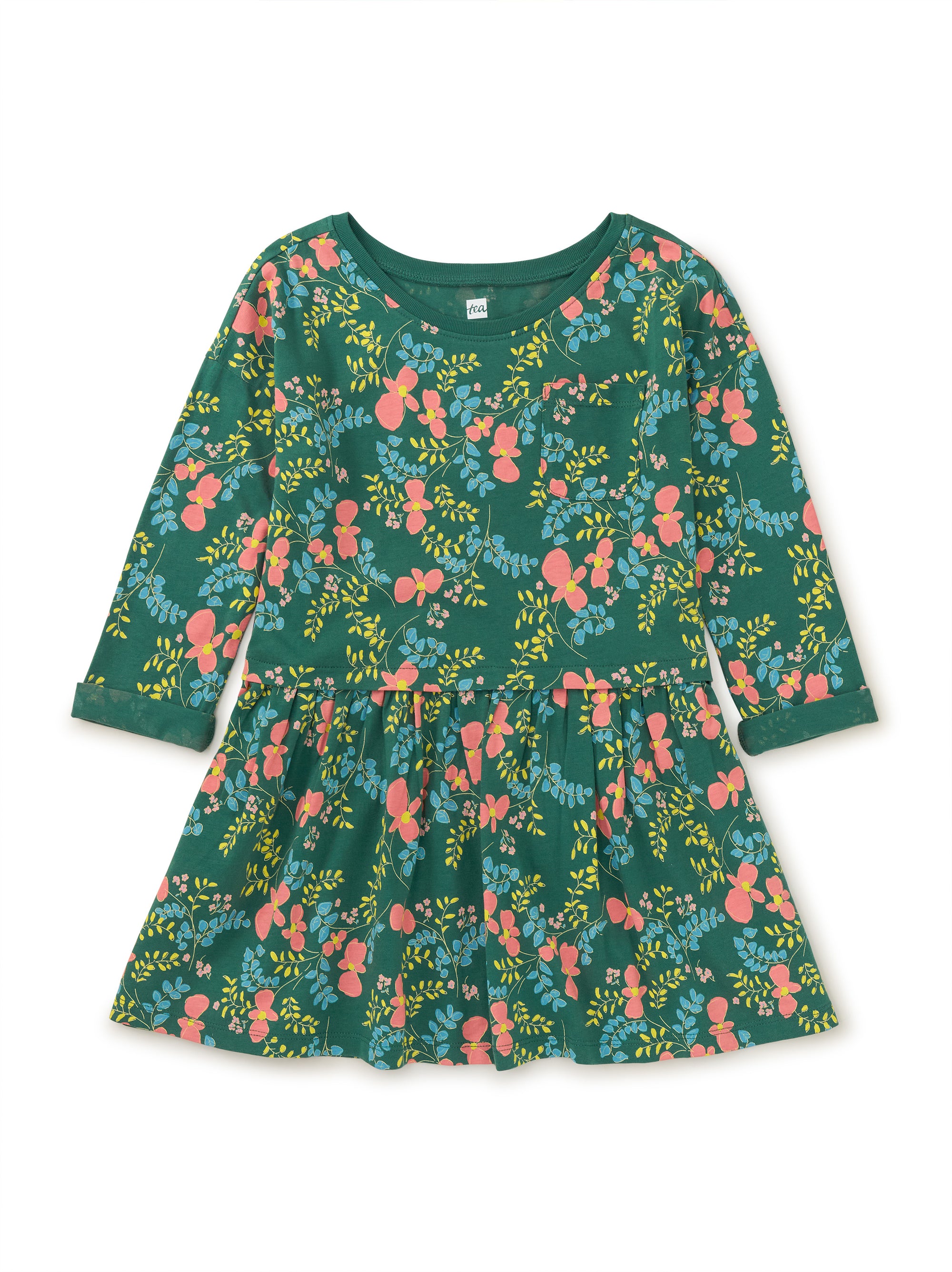 Printed Pocket Play Dress - Date Palm Floral