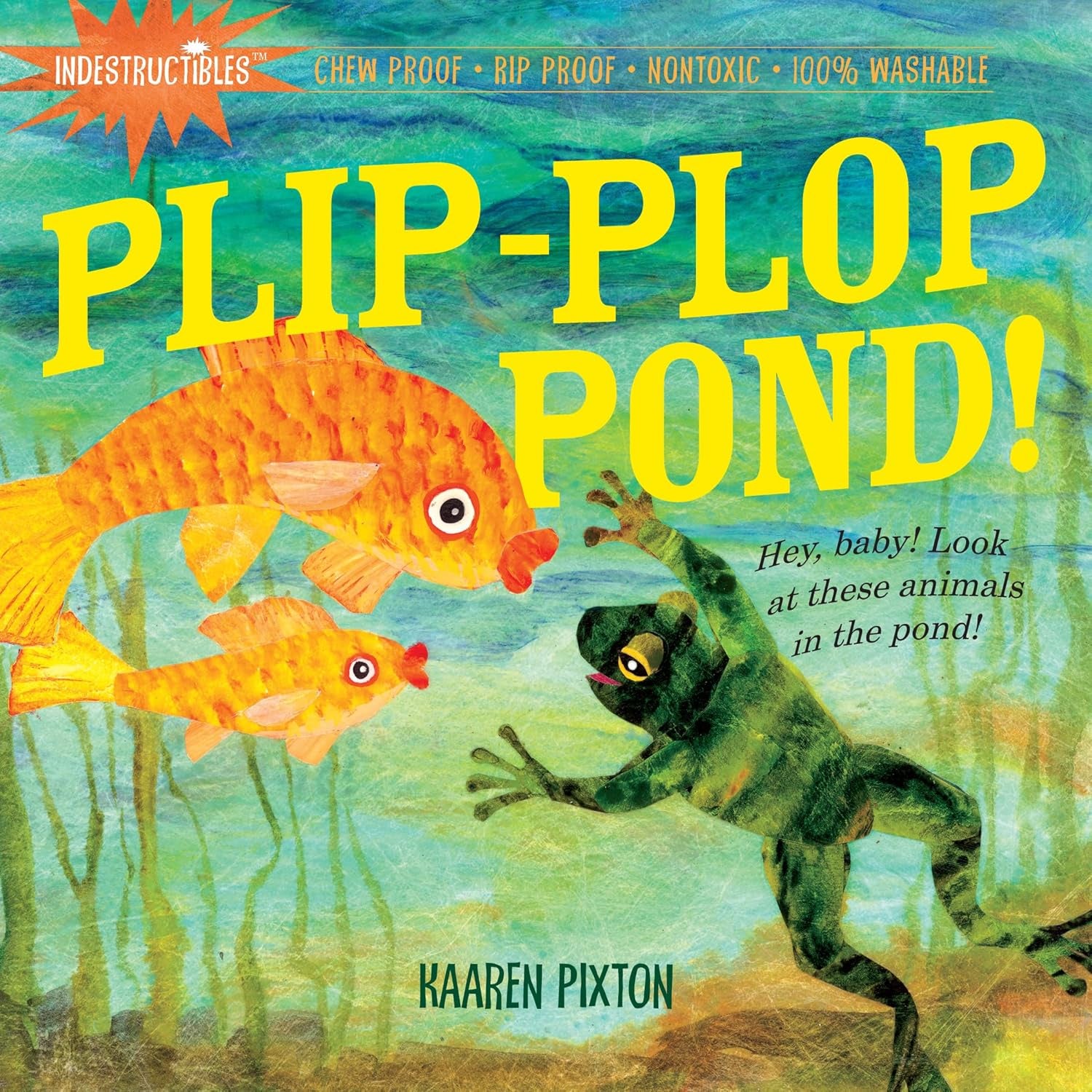 Indestructibles Book - Plip Plop Pond