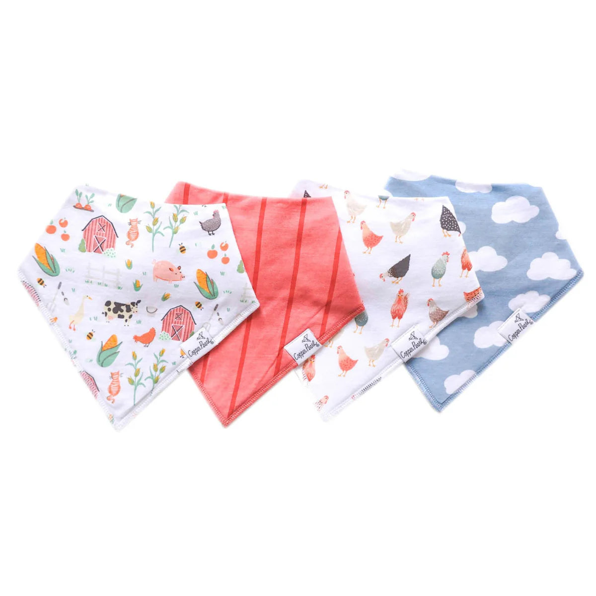 Baby Bandana Bib Set - Farmstead