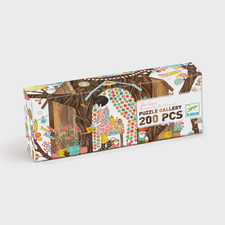 Treehouse 200pc Gallery Jigsaw Puzzle + Poster