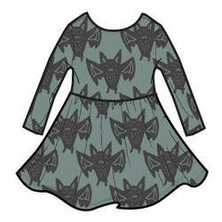 Printed Ballet Dress - Fly  By Night Bats