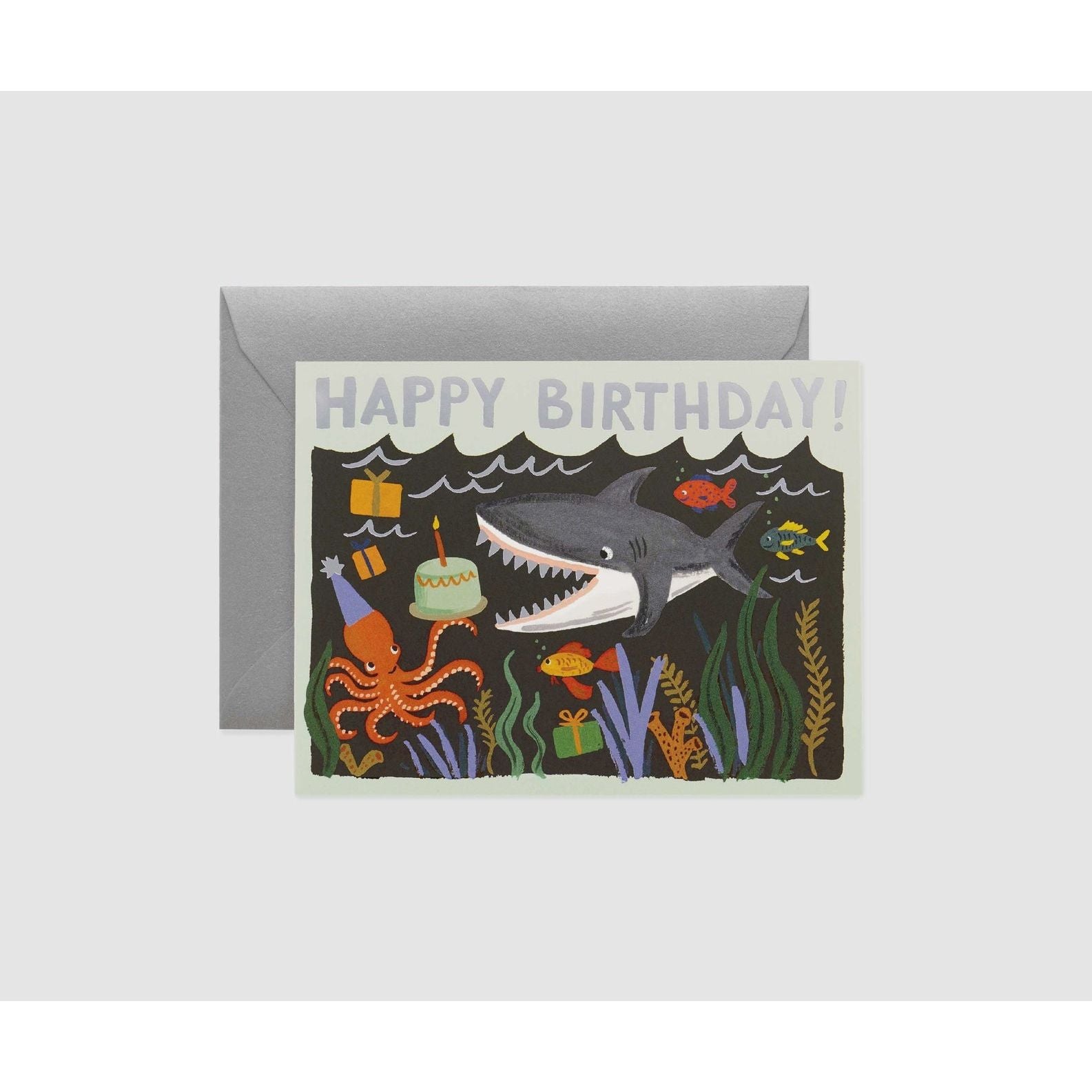 Shark Birthday Card