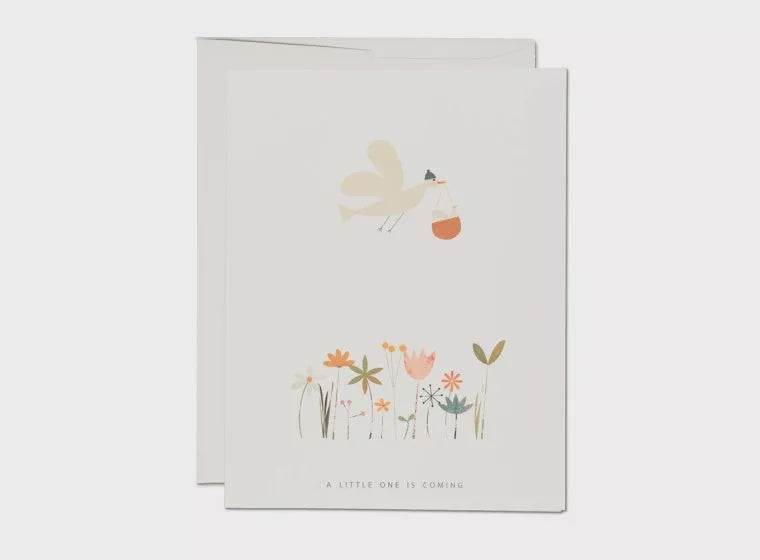 Birdie in Basket Card