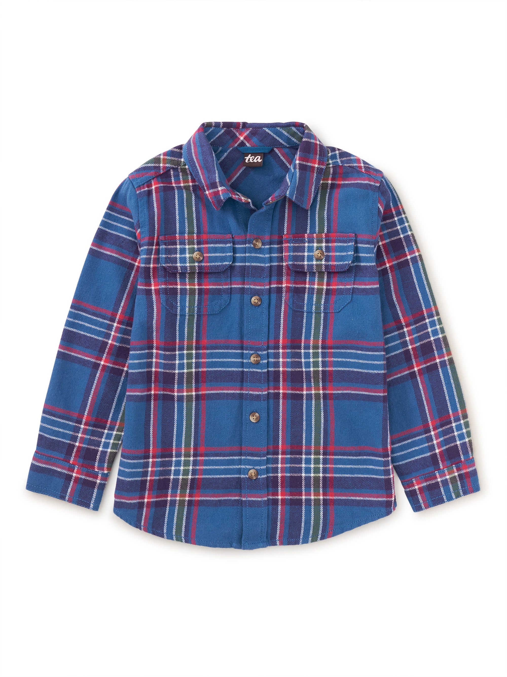 Flannel Button Up Shirt - Castle Lake