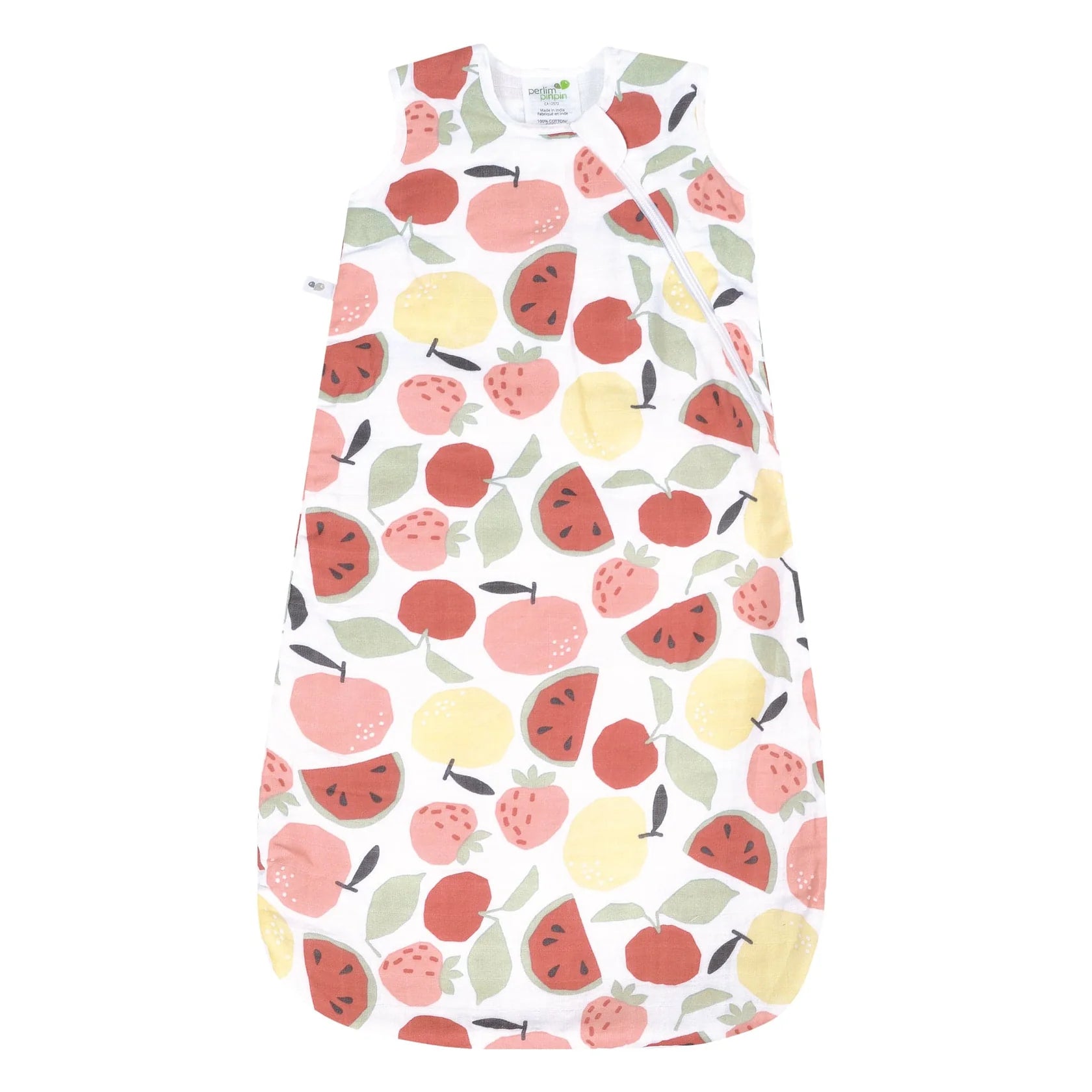 Cotton Muslin Sleep Bag - Fruits