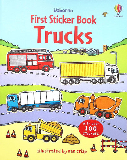 First Sticker Book - Trucks