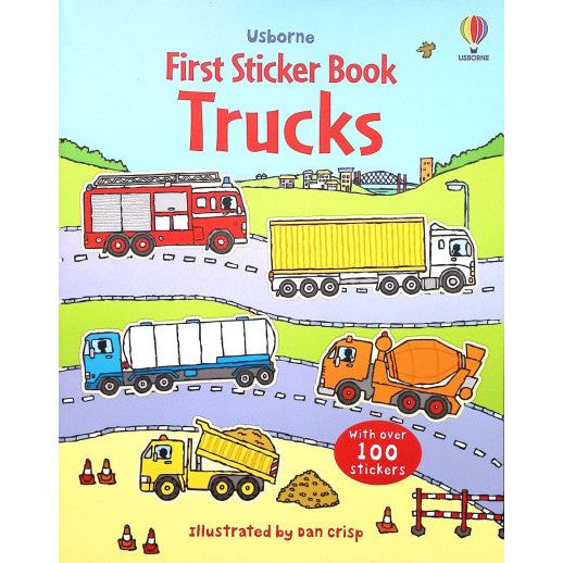 First Sticker Book - Trucks